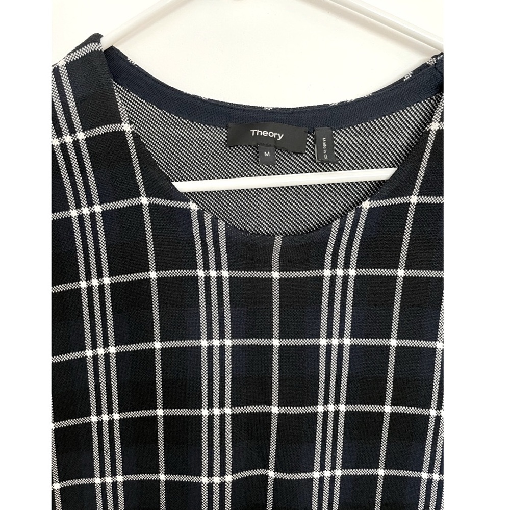 Theory Gingham Dress